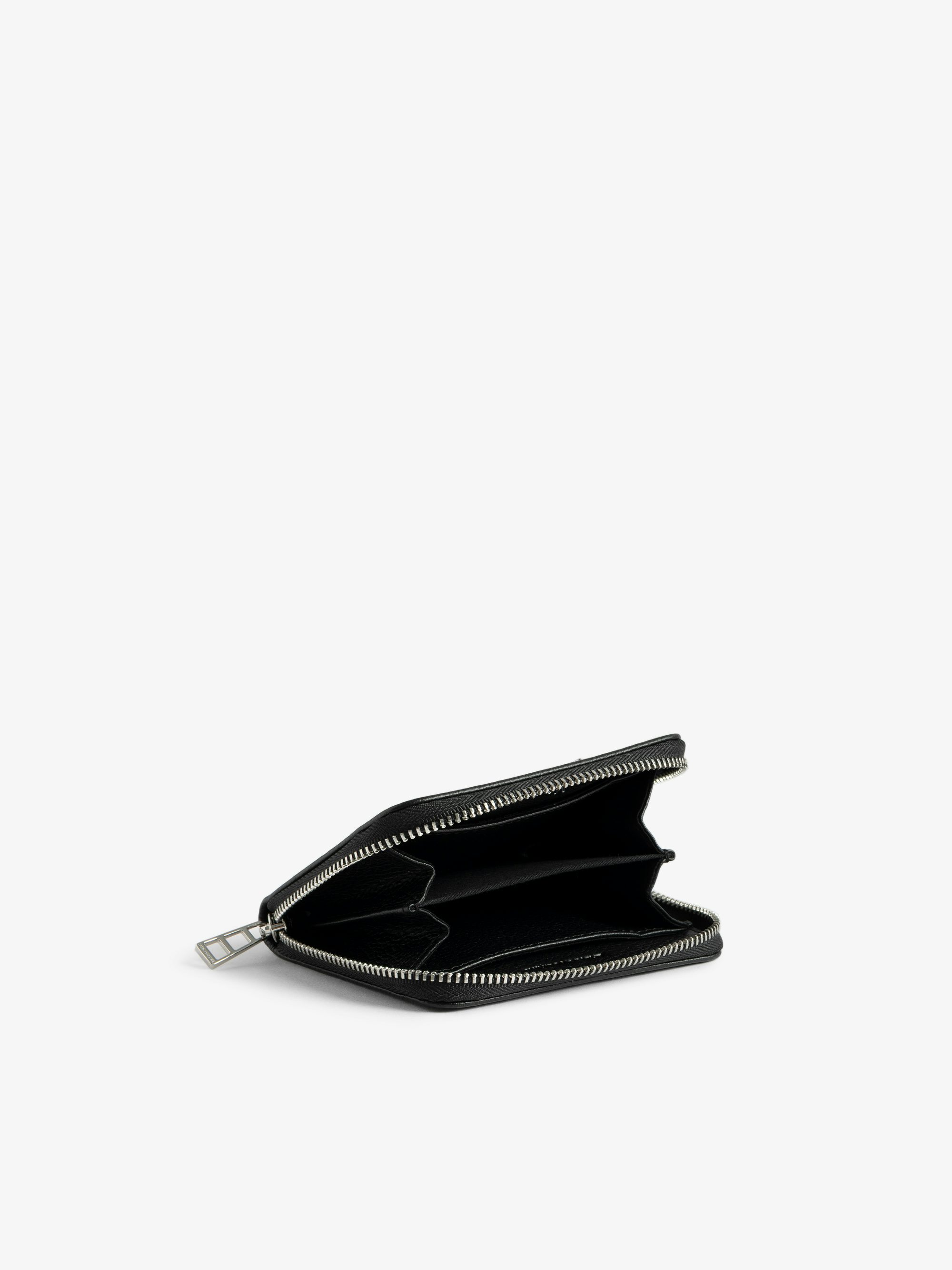 Mini ZV Graffiti Wallet - Mini ZV leather coin purse with wings signature.